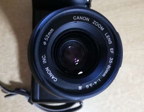 Canon EOS 500 film camera