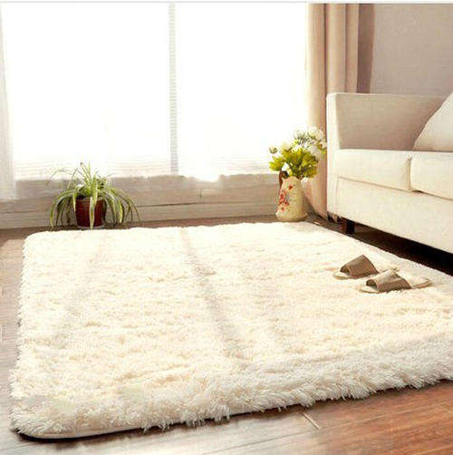 FLUFFY LOUNGE/BEDROOM RUG 800MM X 1200MM