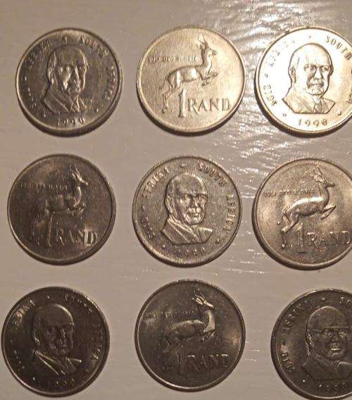 AU 1990 R1 R.S.A , Pieter W. Botha 80 coins bid on 1 to take them all