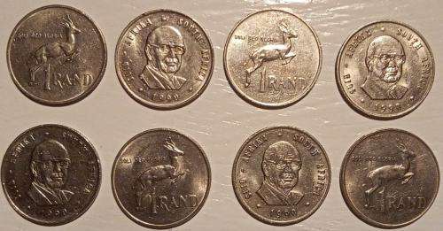 AU 1990 R1 R.S.A , Pieter W. Botha 80 coins bid on 1 to take them all