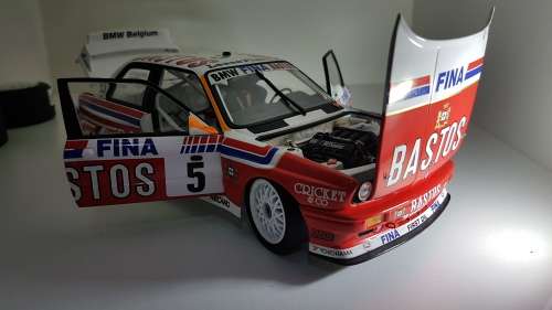 1/18 Dealer Edition Minichamps BMW M3 E30 Bastos - Soper