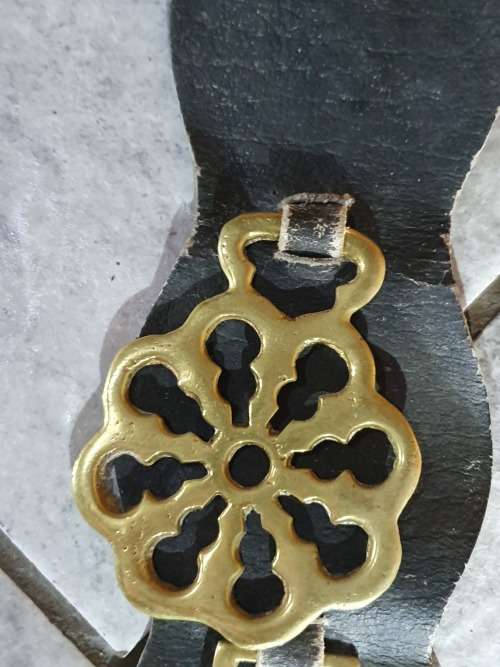 Leather & Copper Belt