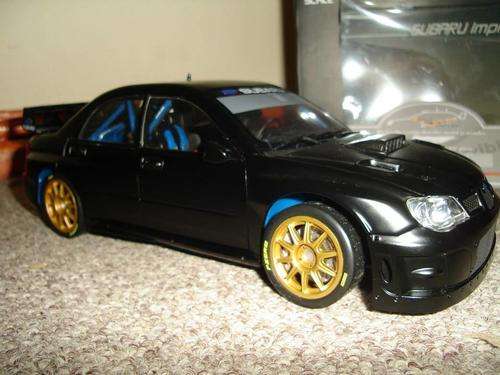 Subaru Impreza Plain Body Version WRC07, Nr 873 of 1500 made, 1:18 Scale Diecast Model