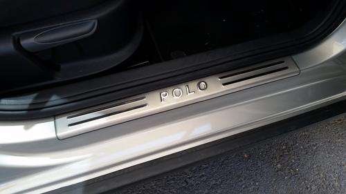 Stainless Steel VW Polo 6R Scuff Plates/ Sill Plates