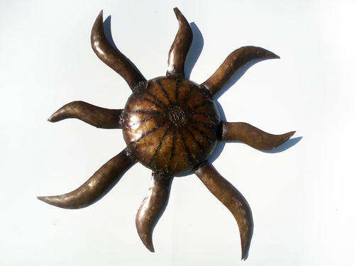 Metal Garden Ornament. The Sun.