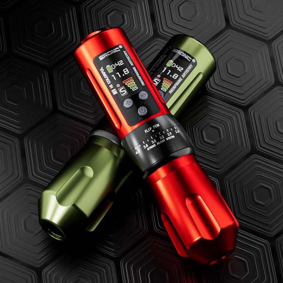 2024 BRONC X2 Adjustable Wireless Pen (Red)