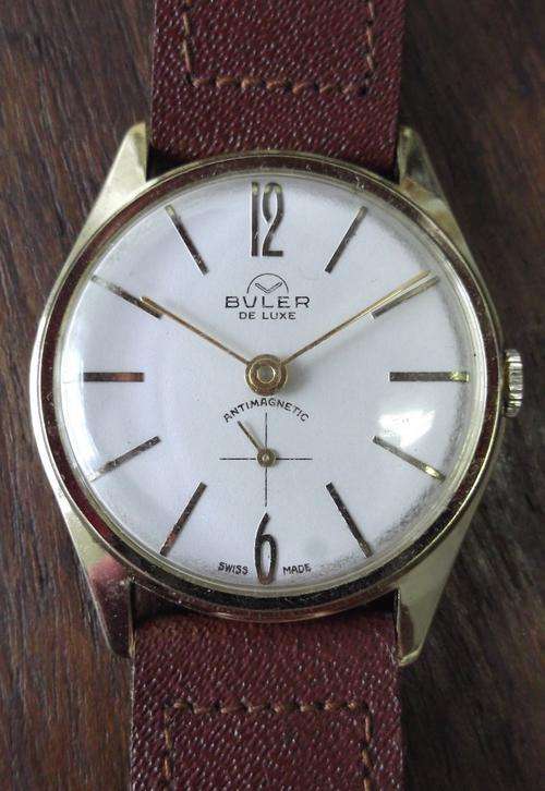 Buler De Luxe, Antimagnetic - manual wind - working, as new, in box
