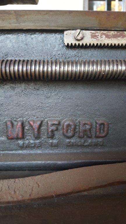 1930s Myford ML2 Antique treadle operated Lathe (with various parts and tools)