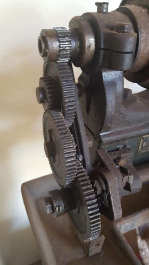 1930s Myford ML2 Antique treadle operated Lathe (with various parts and tools)