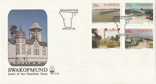 NAM 1992-07-02 Swakopmund FDC 1.11 (43 000) [SACC R7]