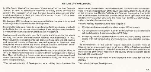 NAM 1992-07-02 Swakopmund FDC 1.11 (43 000) [SACC R7]