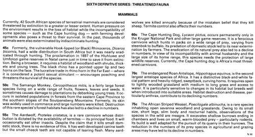 RSA 1993-09-03 6th Definitive Issue FDC Set 6.1a, 6.1b and 6.1c [SACC R130]