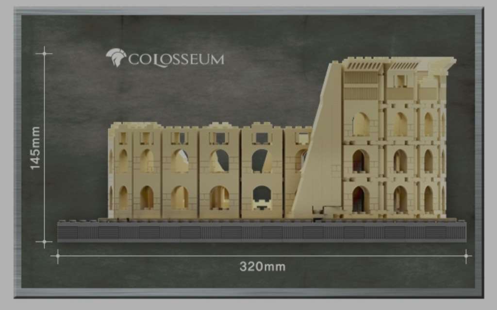 The Colloseum (BM35214) 1,500 pieces!