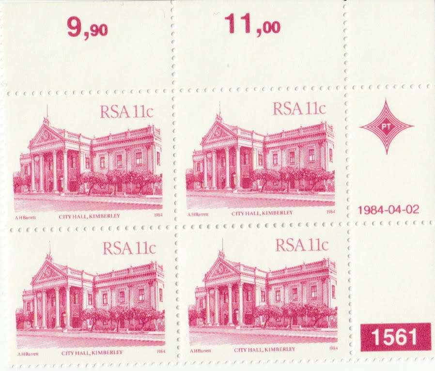 RSA 1984-02-24 4th Definitive Issue - SACC 562 x4 (Plate 1561) [SACC R1]