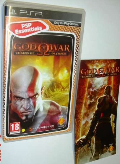 GOD OF WAR {CHAINS OF OLYMPUS} PSP