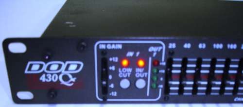 SR430QXLR graphic equalizer