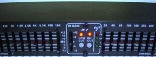 SR430QXLR graphic equalizer