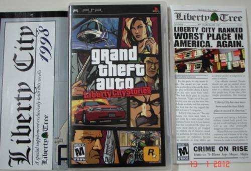 GRAND THEFT AUTO LIBERTY CITY STORIES - PSP GAME