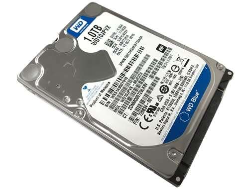 Western Digital Blue 1TB 2.5`  Notebook Hard Drive