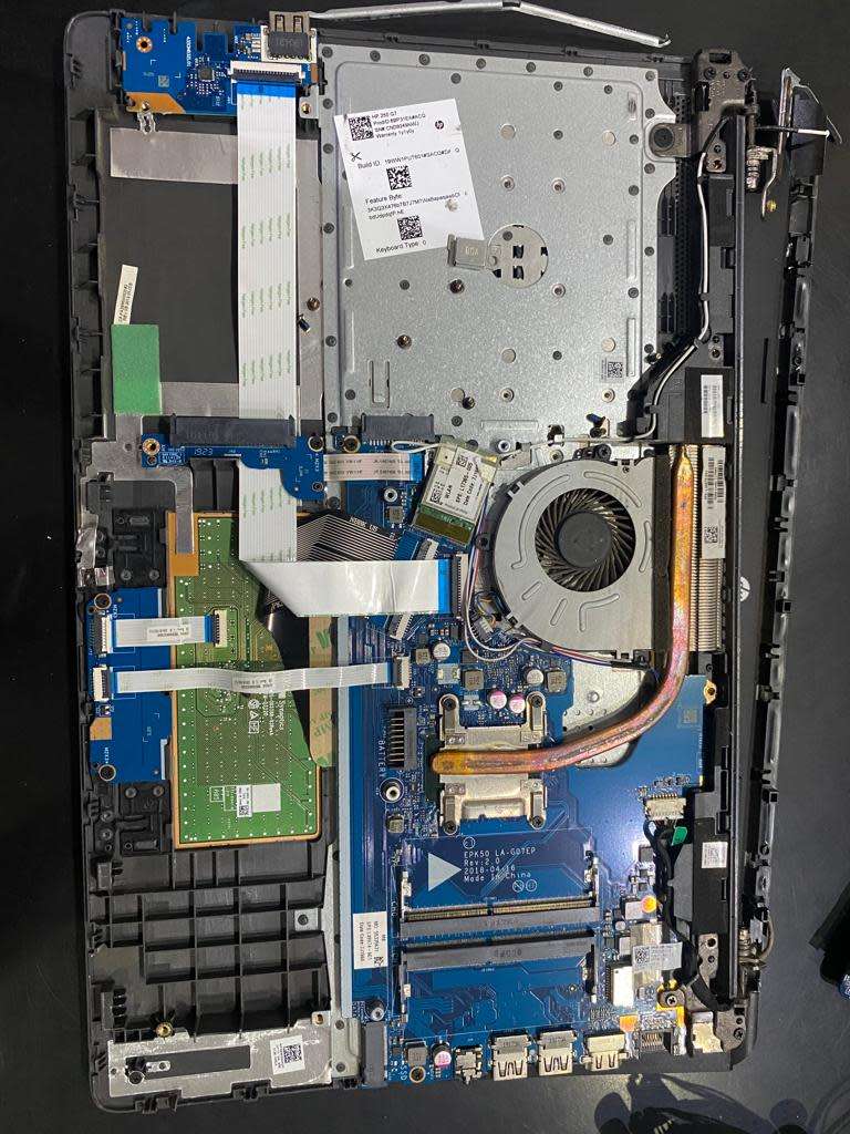 HP 250 G7 Laptop Motherboard with Intel Core i3 CPU