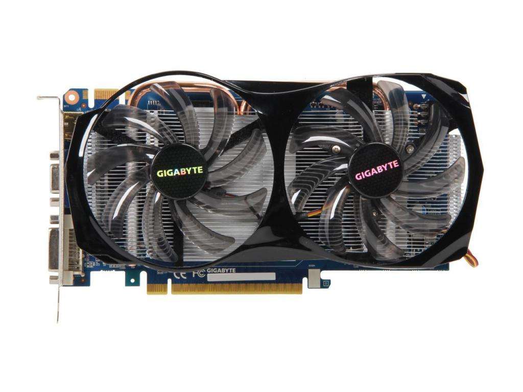 GIGABYTE GeForce GTX 550 Ti 1GB GDDR5 Graphics Card GV-N550WF2-1GI