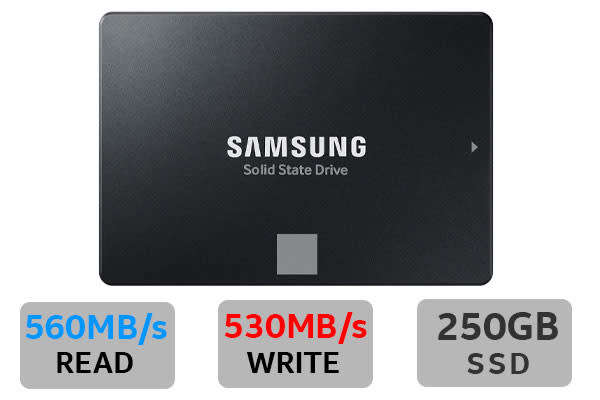 Samsung 870 EVO 250GB 2.5` SATA III SSD