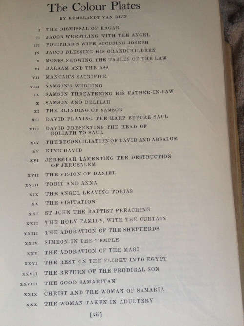 Rembrandt Family Bible