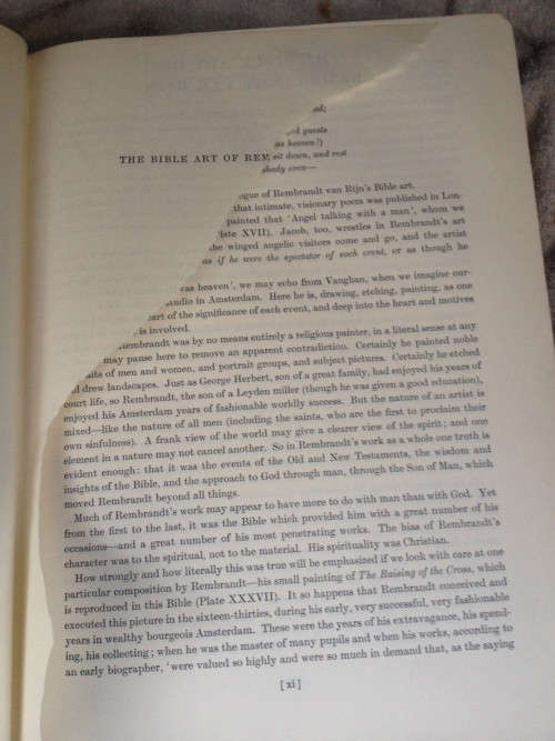 Rembrandt Family Bible