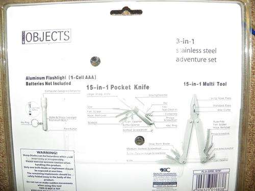 Handy Multifunction campers & angler's tools