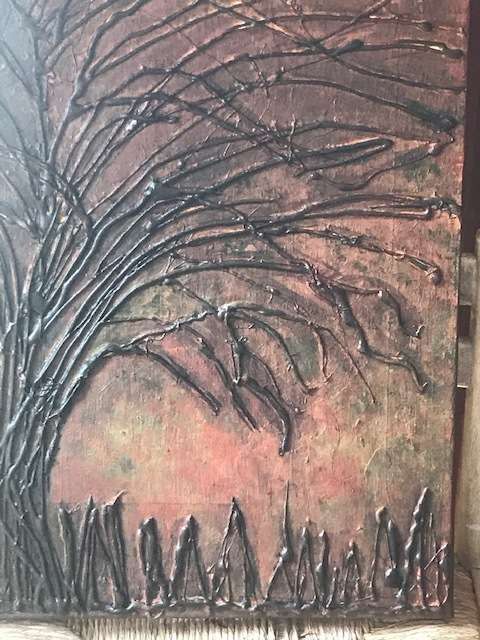 autumn acrylic painting