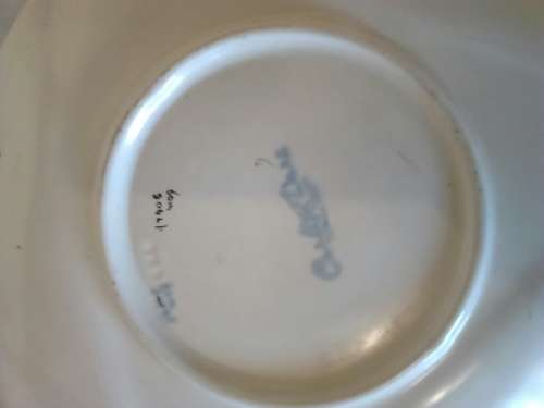 CARLTON WARE - UNUSUAL ART DECO PLATE