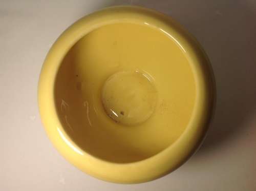 VINTAGE LUCIA WARE CERAMIC VASES SET OF 3 LOT 17