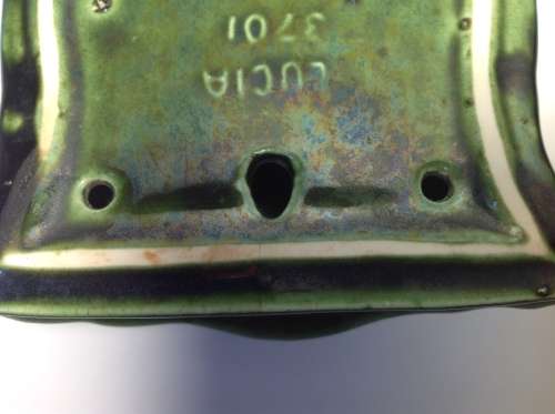 VINTAGE LUCIA WARE CERAMIC WALL POCKET VASE LOT 19