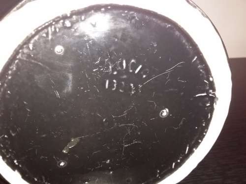 LOT 68: BEAUTIFUL & RARE LARGE MID CENTURY HAND PAINTED LUCIA VASE