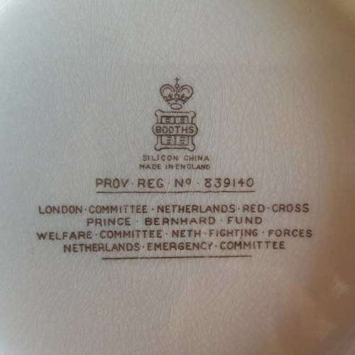 50% OFF LOT 73: COMMEMORATIVE WALL PLATE FUNDRAISER FEATURING QUEEN WILHELMINA OF THE NETHERLANDS