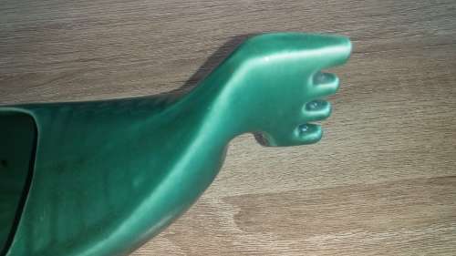 LOT 89: GREEN LUCIA MID CENTURY GONDOLA / BOAT