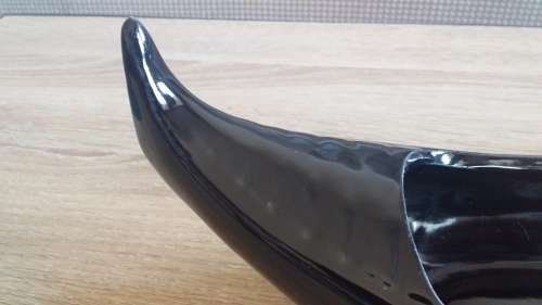 LOT 90: BLACK LUCIA MID CENTURY GONDOLA / BOAT