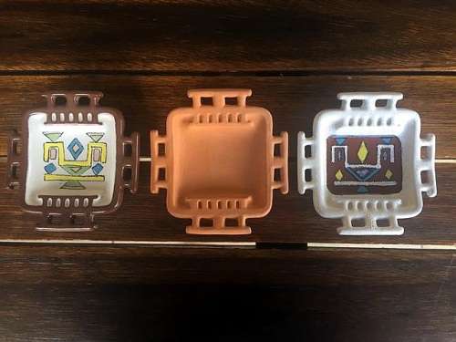 50% OFF FOOTED BISQUE FIRED KALAHARI ASHTRAY + FREE GIFT