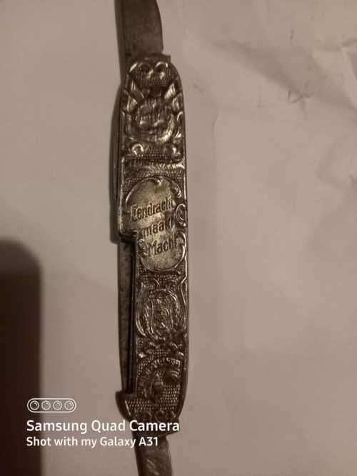 Paul Kruger General De Wet pocket knife