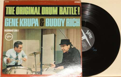 Gene Krupa & Buddy Rich - The Original Drum Battle!