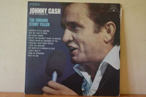 JOHNNY CASH - THE SINGING STORY TELLER  - VG+/EX