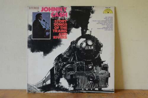 JOHNNY CASH - STORY SONGS OF THE TRAINS AND RIVERS - VG+/EX