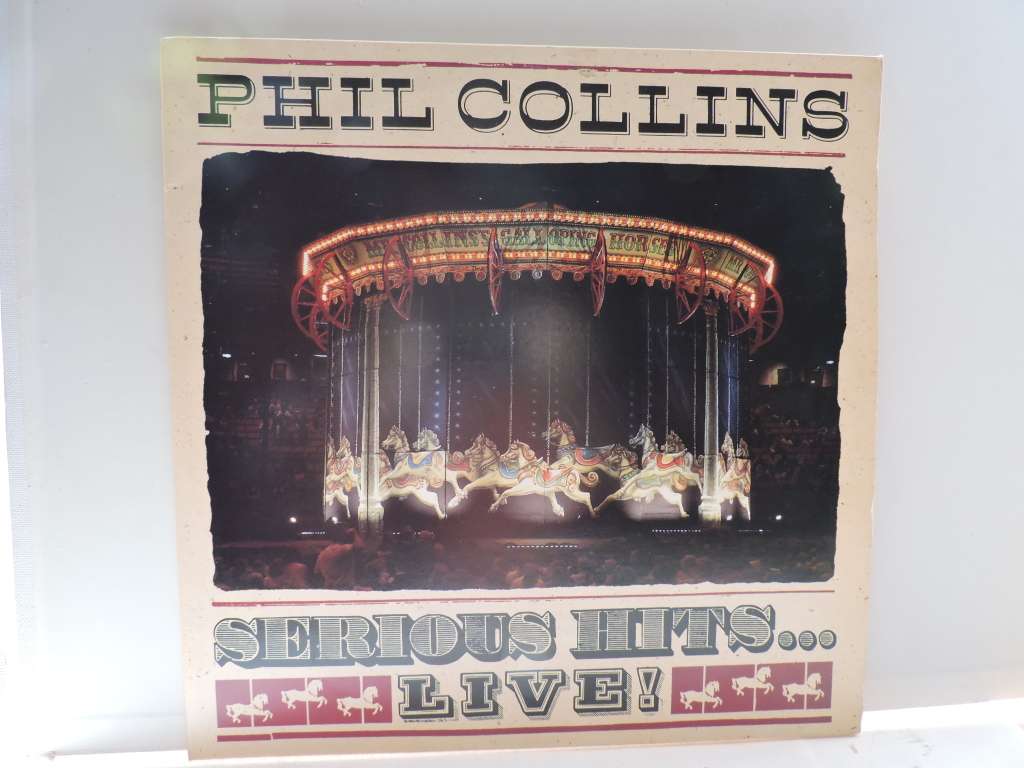 PHIL COLLINS - GREATEST HITS LIVE - VG+/EX/VG+