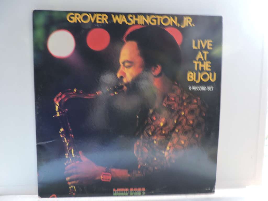 GROVER WASHINGTON JNR - LIVE AT THE BIJOU - VG/VG+/VG+