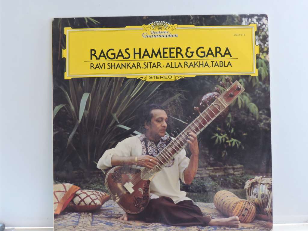 RAVI SHANKAR - RAGAS HAMEER AND GARA - VG+/EX