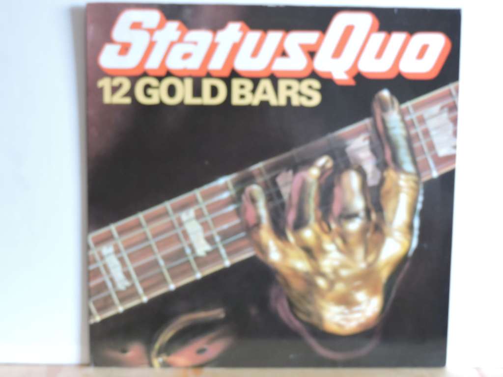 STATUS QUO - 12 GOLD BARS - VG+/EX