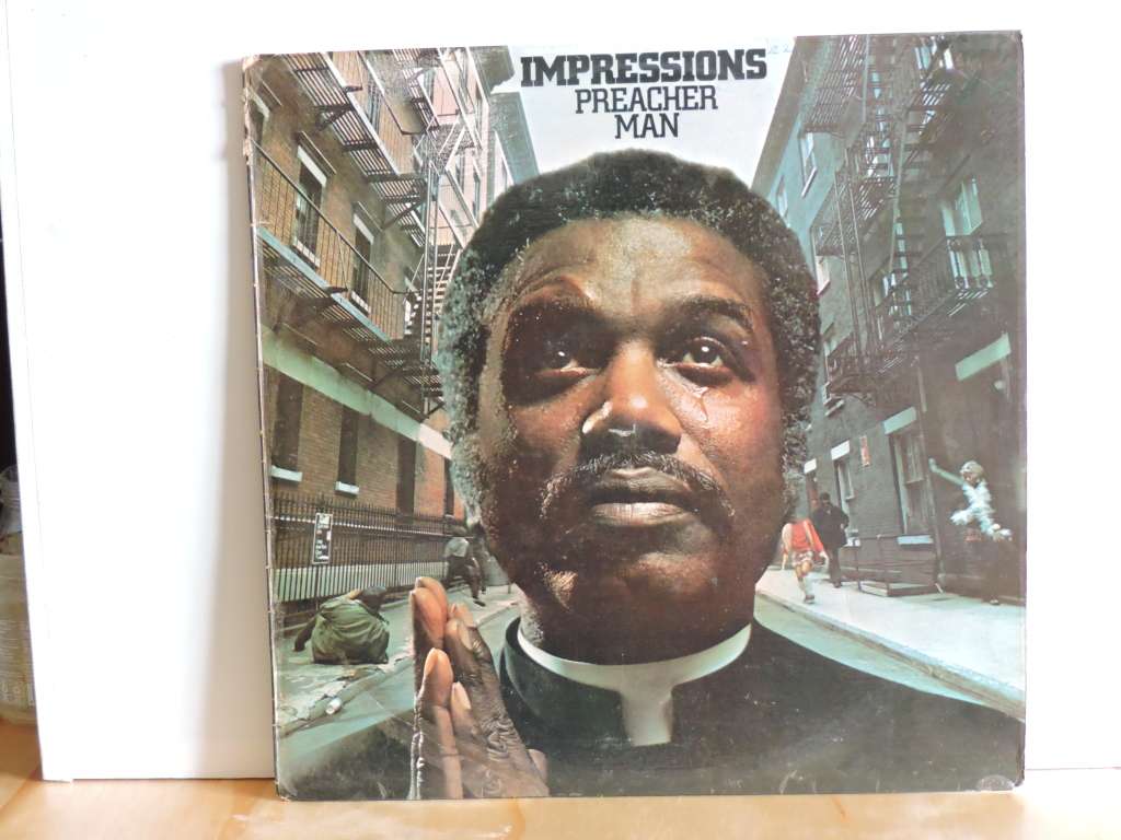 THE IMPRESSIONS - PREACHER MAN - VG/EX-