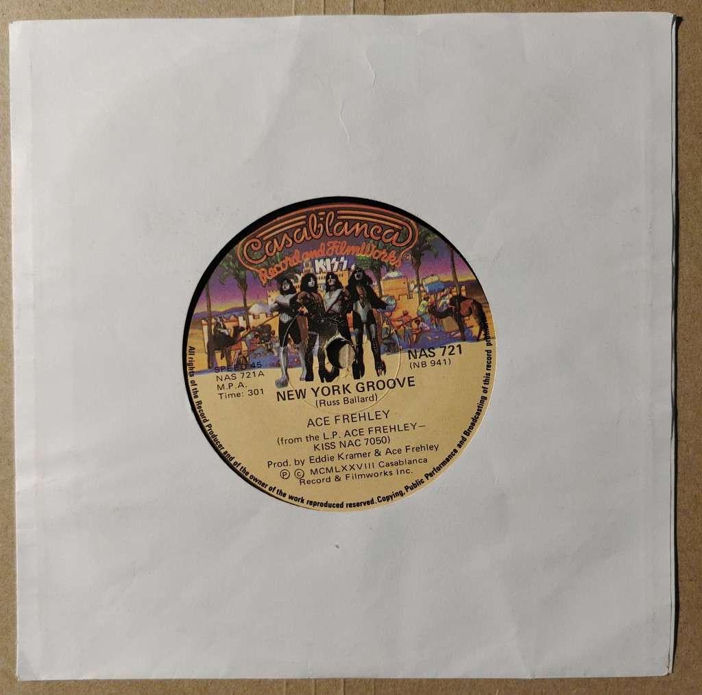 ACE FREHLEY - NEW YORK GROOVE - EX-