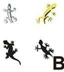 NAIL ART SILVER GOLD BLACK WATER DECAL STICKERS 2305
