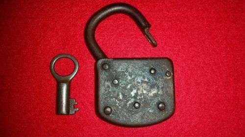 Vintage Burg lock - working with key - German
